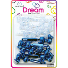 Chloe Barrett 16 Chubby Ribbon Glitter Blue