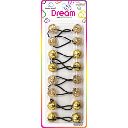Chloe Bead 2200 Round Glitter Pink Assort
